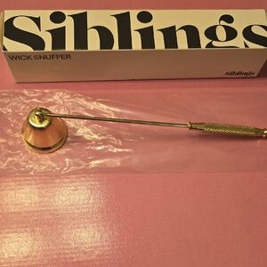 Gold Wick Snuffer
